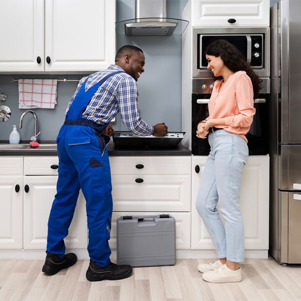 what kind of warranty do you offer on your cooktop repair services in Little Browning